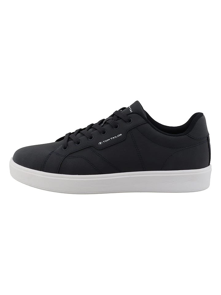 Tom Tailor Sneakersy w kolorze czarnym