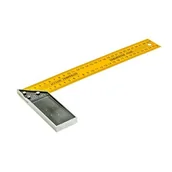 Poziomice, łaty, miary - Kątownik stolarski 300 mm HIGO - miniaturka - grafika 1