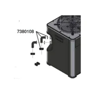 Pozostałe akcesoria do akwarium - EHEIM przyłącze węża 90° do climacontrol+ (7380108) - miniaturka - grafika 1