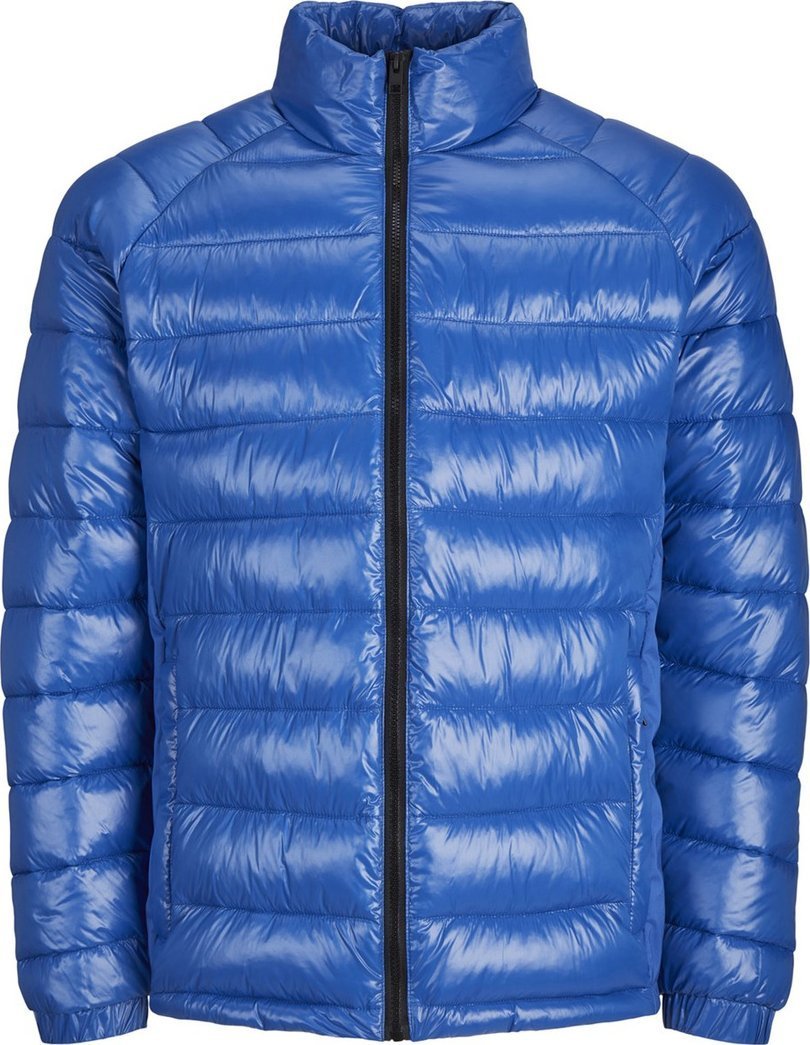 Kurtka męska Jack & Jones Jack & Jones męska kurtka puchowa JCOTRACE LIGHT JACKET STAND COLLAR 12241629 BLUE LOLITE L
