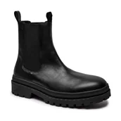 Sztyblety męskie - BOSS BLACK Skórzane sztyblety Nebular_Cheb_lt - miniaturka - grafika 1