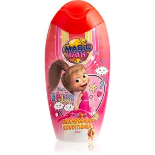 Masha & The Bear Magic Bath Shampoo and Conditioner szampon z odżywką 2w1 dla dzieci 200 ml - Kosmetyki kąpielowe dla dzieci - miniaturka - grafika 1