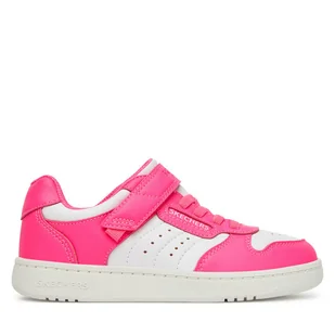 Sneakersy Skechers Quick Street-Style Stride 310241L/NPW Różowy - Buty dla dziewczynek - miniaturka - grafika 1