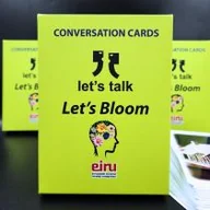 Książki do nauki języka angielskiego - Karty Konwersacyjne. Let`s Bloom - miniaturka - grafika 1