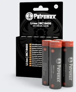 Akumulatory Petromax 18650 4 pack Black - Ładowarki i akumulatory - miniaturka - grafika 1