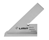 Poziomice, łaty, miary - Kątownik ze stopką 45° 100x70 mm Limit - miniaturka - grafika 1