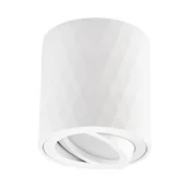 Lampy sufitowe - OPRAWA NATYNKOWA SPOT TUBA BIAŁA TIGO W1 - miniaturka - grafika 1