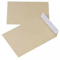 Koperty - OFFICE PRODUCTS Koperty z taśmą silikonową OFFICE PRODUCTS, C5, 162x229mm, 90gsm, 10szt., brązowe 15223412-18 - miniaturka - grafika 1