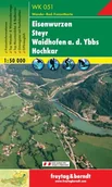 Atlasy i mapy - Freytag&amp;Berndt Park Naturalny Eisenwurzen mapa turystyczna 1:50 000 Freytag & Berndt Eisenwurzen, Steyr, Waidhofen an der Ybbs, Hochkar - miniaturka - grafika 1