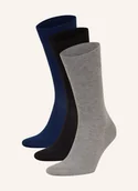 Skarpetki damskie - Falke Skarpety Family, 3 Pary grau - miniaturka - grafika 1