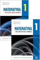 Podręczniki dla liceum - Zestaw Matematyka 1 Podręcznik i Zbiór zadań do liceów i techników. Zakres rozszerzony - Elżbieta Kurczab, Elżbieta Świda, Marcin Kurczab - miniaturka - grafika 1
