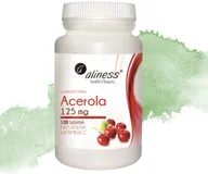Suplementy naturalne - ACEROLA 125mg (naturalna witamina C) ALINESS 120 kapsułek - miniaturka - grafika 1