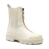 Sztyblety damskie - Furla Skórzane sztyblety FURLA GUM - miniaturka - grafika 1