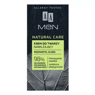 Kosmetyki do pielęgnacji twarzy męskie - Aa Men Natural Care Krem nawilżający - miniaturka - grafika 1