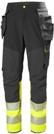 Spodnie sportowe męskie - Pants HELLY HANSEN ICU BRZ Cons CL1, yellow C52 - miniaturka - grafika 1