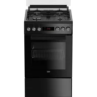Kuchenki gazowo-elektryczne - Beko FSE52321DBD - miniaturka - grafika 1