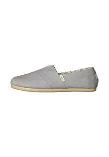 Espadryle damskie - Paez Espadryle bawełniane klasyczne Combi damskie, Szary, 34 EU Étroit - grafika 1