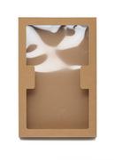 Pudełka i szkatułki - Pudełko karbowane z oknem 440x290x50mm wieczkowe - miniaturka - grafika 1