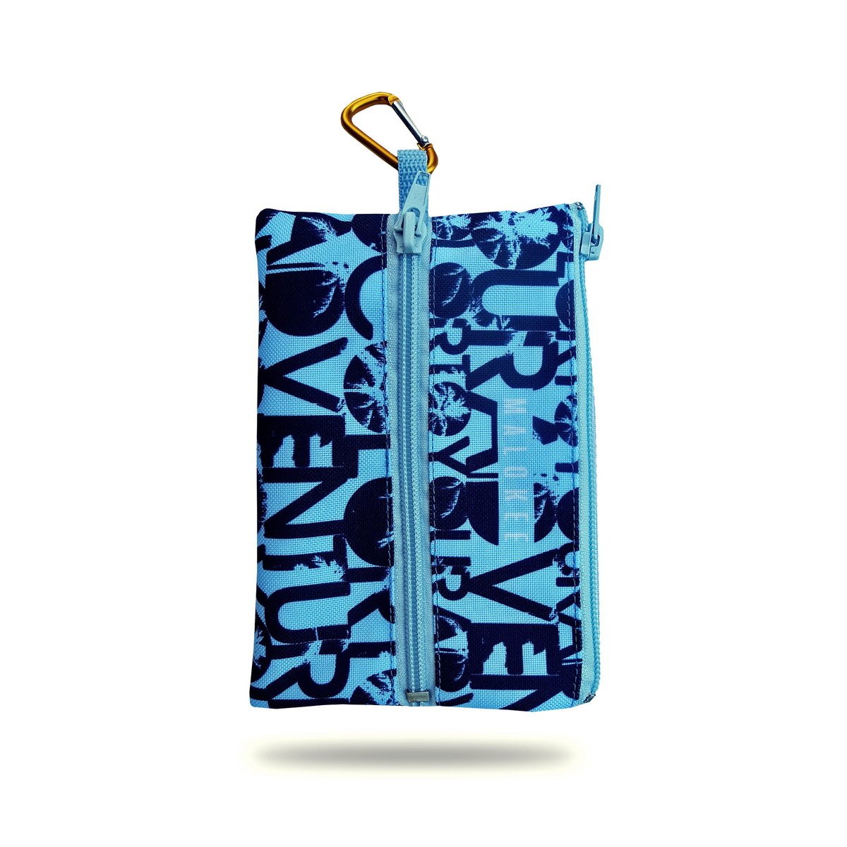 Portfel turystyczny saszetka na dokumenty etui niebieskie