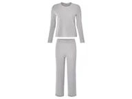 Piżamy damskie - esmara® Piżama damska (Szary, XS (32-34)) - miniaturka - grafika 1