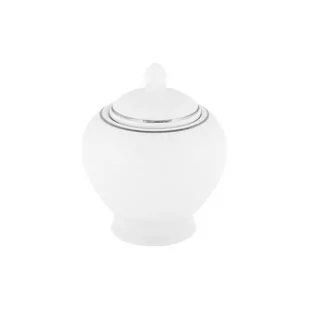 Biała porcelanowa cukierniczka Villa Altachiara Platinum Chic - Cukiernice - miniaturka - grafika 1
