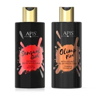 Kosmetyki do kąpieli - Apis Professional Zestaw perfumowanych żeli do mycia ciała - miniaturka - grafika 1
