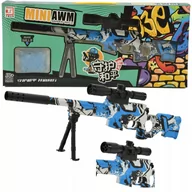 Zabawki militarne - Mini Karabin Pistolet Na Kulki Żelowe Awm Sniper - miniaturka - grafika 1