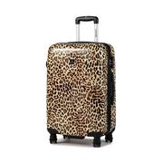 Walizki - Saxoline Średnia Twarda Walizka Trolley M 1440H0.60.10 Leopard - miniaturka - grafika 1