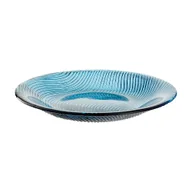 Talerze - Talerzyk deserowy szklany granatowy 20 cm TWIST - miniaturka - grafika 1