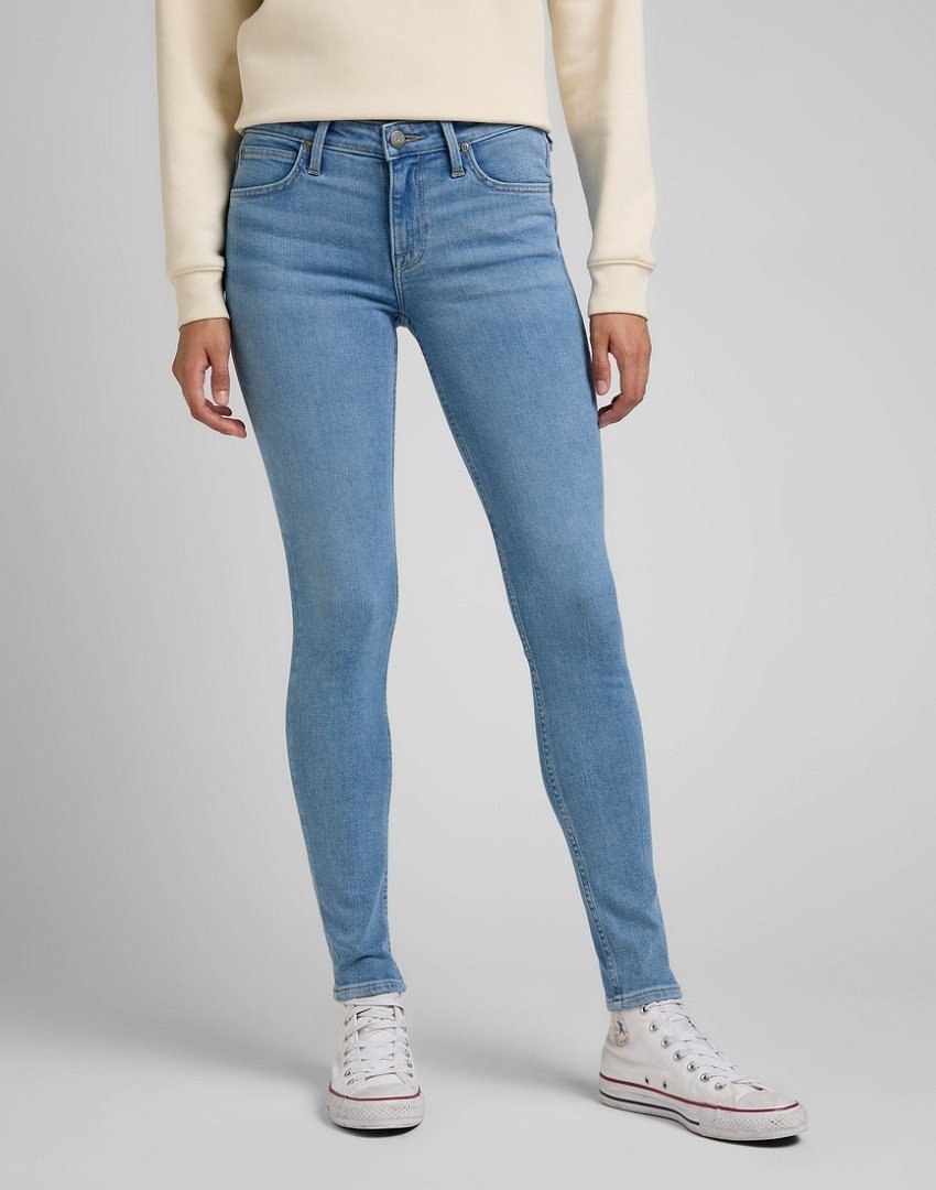 Lee Scarlett Damskie Spodnie Jeansowe Partly Cloudy L526Erpa-W28 L31