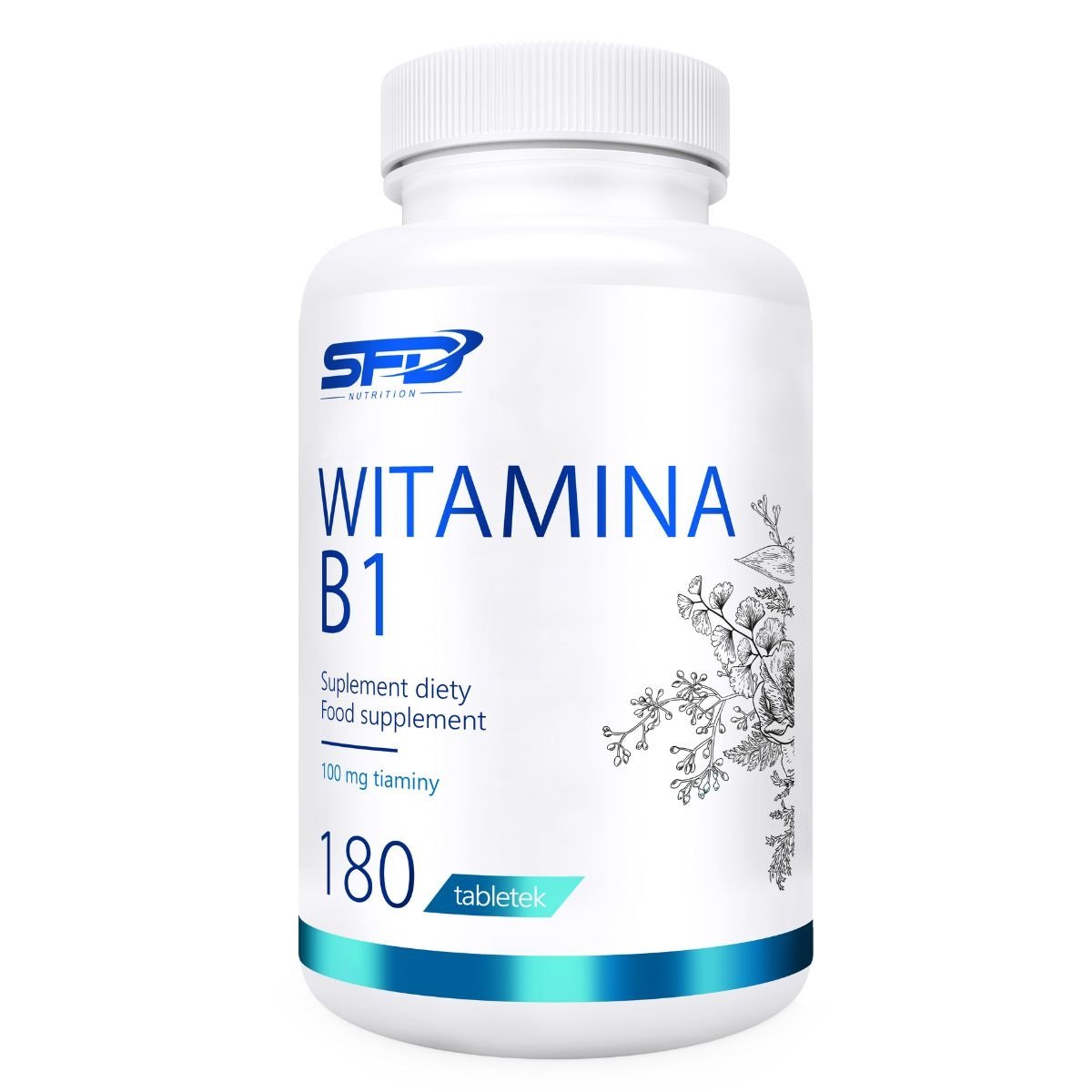 SFD Witamina B1, 180 tabletek