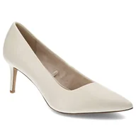 Czółenka - Beżowe Czółenka Tamaris Eleganckie Buty Damskie - miniaturka - grafika 1