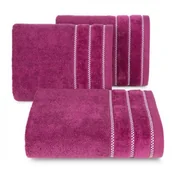Ręczniki - Ręcznik DONA 70 x 140 cm amarantowy - miniaturka - grafika 1