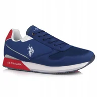 Buty sportowe męskie - Buty męskie U.s. Polo Assn. NOBIL003C-BLU - miniaturka - grafika 1