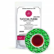 Herbata - Herbata Czerwona prasowana PU ERH TUOCHA Zielona 500g puerh - miniaturka - grafika 1