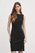 Sukienki - Calvin Klein sukienka kolor czarny mini dopasowana K20K208433 - miniaturka - grafika 1
