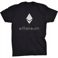 Koszulki męskie - Ethereum Koszulka Blockchain Kryptowaluty Bitcoin - miniaturka - grafika 1