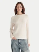 Swetry damskie - BOSS Sweter C_Fesperanasy 50548930 Beżowy Regular Fit - miniaturka - grafika 1