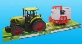 ﻿Traktor z maszyną rolniczą - Samochody i pojazdy dla dzieci - miniaturka - grafika 1