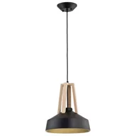 Lampy sufitowe - KETER Lampa wisząca 1PŁ TRIX BLACK 112 Czarny Złoty Keter Lighting 112 - miniaturka - grafika 1