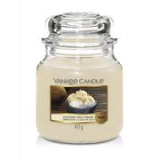 Świece - Yankee Candle Świeca Średnia Coconut Rice Cream 65-75h 411g - miniaturka - grafika 1