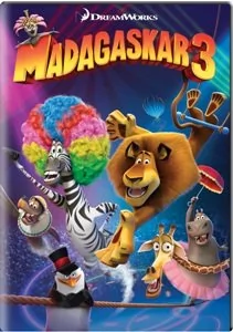 Madagaskar 3 płyta DVD Używana - Książki o kulturze i sztuce - miniaturka - grafika 1