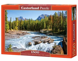 Castorland Puzzle 1500 Athabasca River - Canada CASTOR - Puzzle - miniaturka - grafika 2