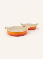 Naczynia żaroodporne - Le Creuset Naczynia Do Zapiekania Tradition, 2 Szt. orange - miniaturka - grafika 1