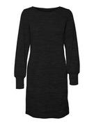 Sukienki - Vero Moda Sukienka "Katie" w kolorze czarnym - miniaturka - grafika 1