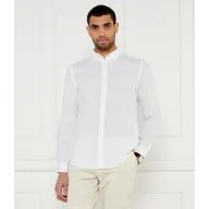 Koszule męskie - BOSS BLACK Lniana koszula H-ROAN-BD-E-C1-243 Slim Fit - miniaturka - grafika 1