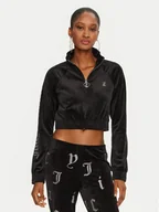 Bluzy damskie - Juicy Couture Bluza Tasha JCWCT24305 Czarny Slim Fit - miniaturka - grafika 1
