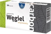 Układ pokarmowy - Oleofarm Carbon węgiel aktywny x 20 kaps - miniaturka - grafika 1
