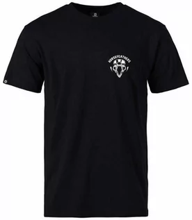 Koszulki dla chłopców - Horsefeathers BEAR SKULL black koszulka męska - L - grafika 1