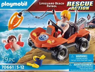 Playmobil Ratownik na plaży 70661 70661 - Klocki Playmobil Ratownik na plaży 70661 70661 - Klocki - miniaturka - grafika 1